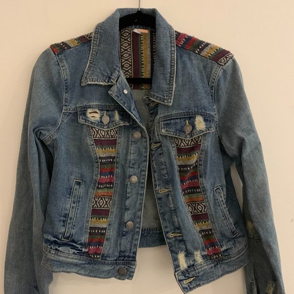 Free People jean jacket - Picture 1 of 2